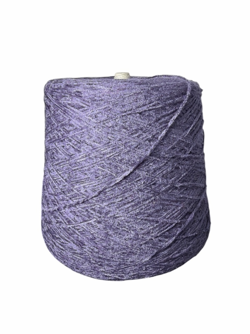 Finetex Yarn co acrylic chenille cone color Pinot noir